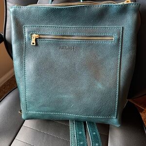 New Portland Leather Lagoon Tote Backpack